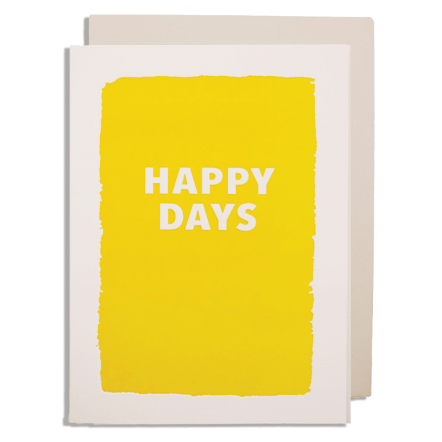 Happy Days Card