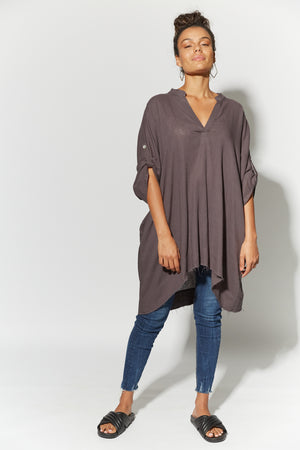 Jetsetter Earth Shirt - Raven