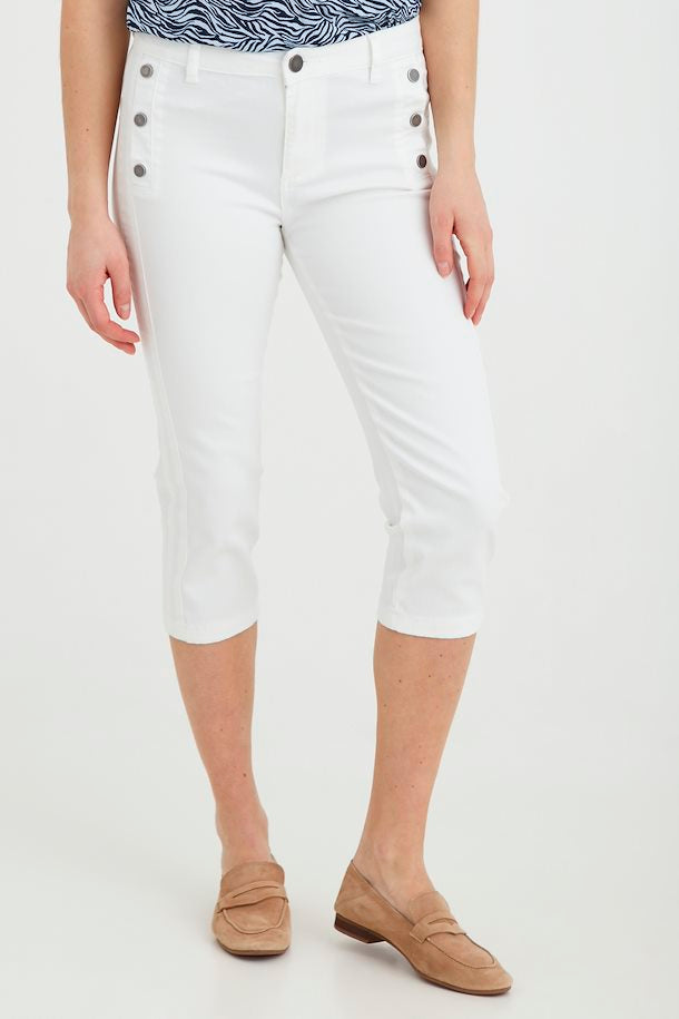 Casual White Pants