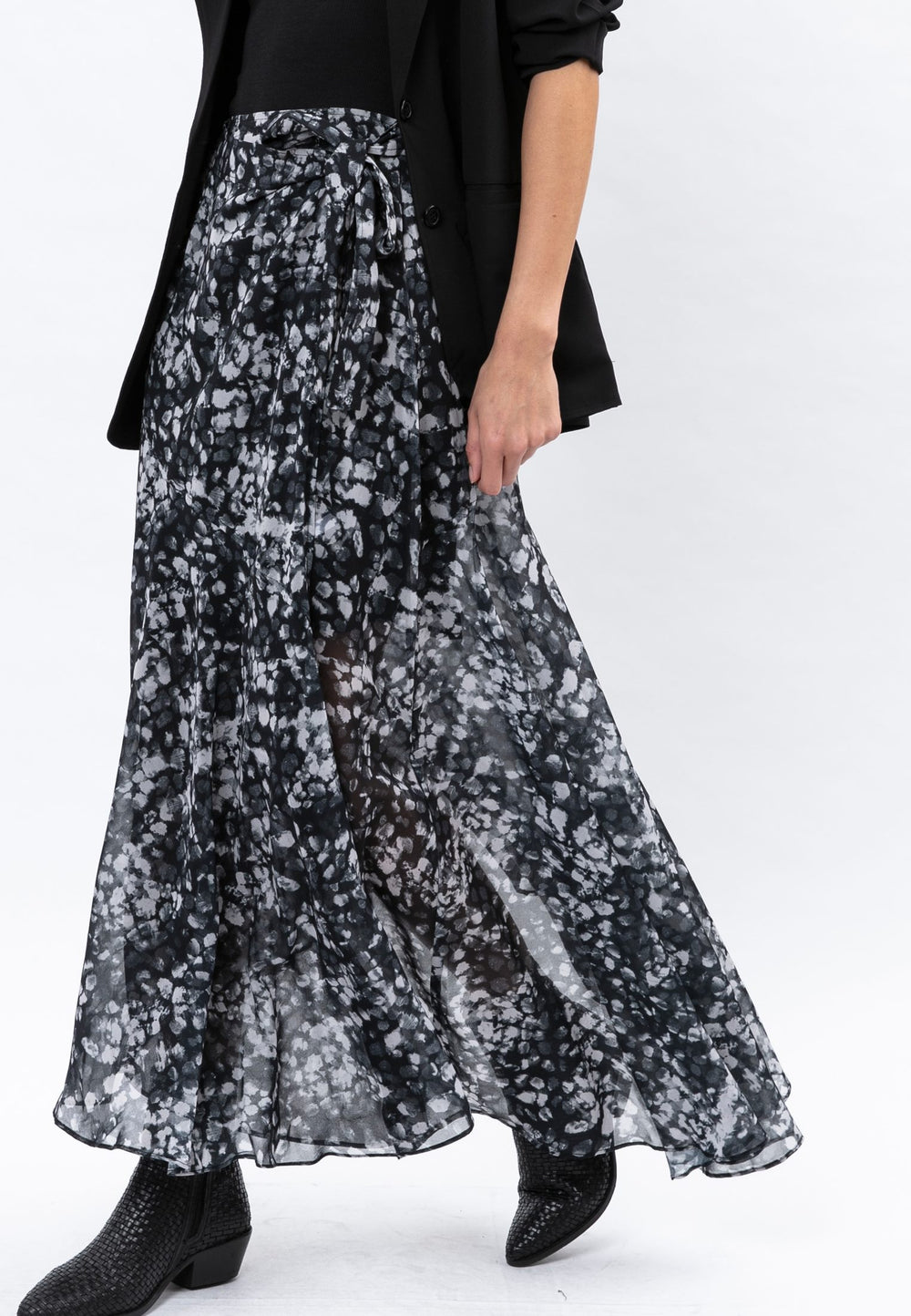 Spinel Still Print Skirt