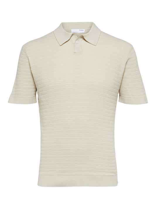 SLHOWEN SS KNIT POLO B