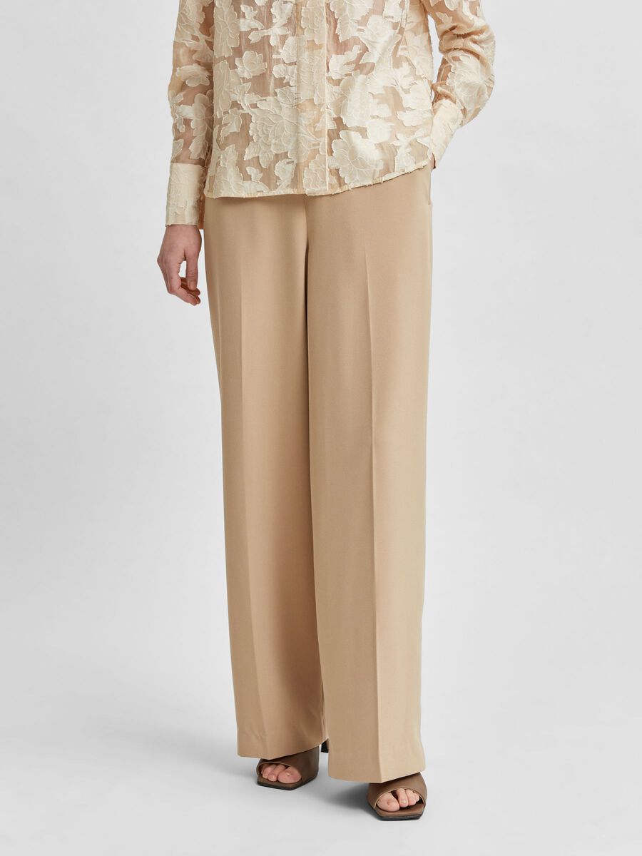 SLFTILDE NOMAD WIDE LEG TROUSERS