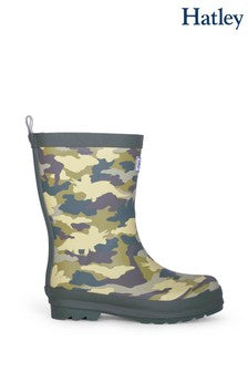 Dino Camo Matt Rain Boots