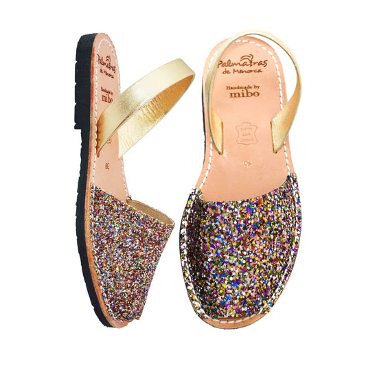 multi glitter sandals -  Palmeiras de Menorca