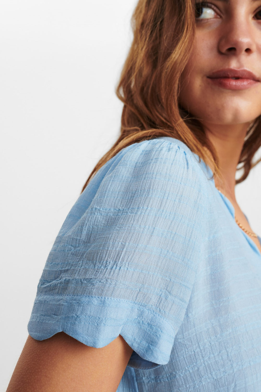 NUDARVA SHIRT - Della Robbia Blue