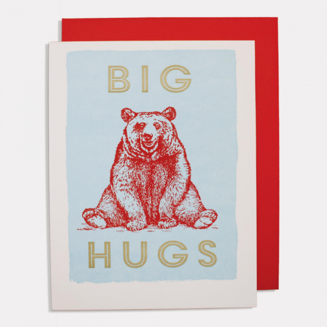 Big Hugs Bear Card
