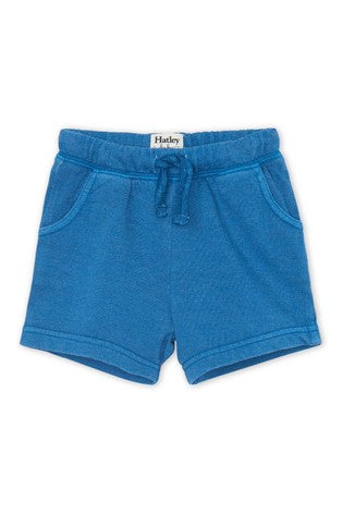 moroccan blue baby cotton shorts