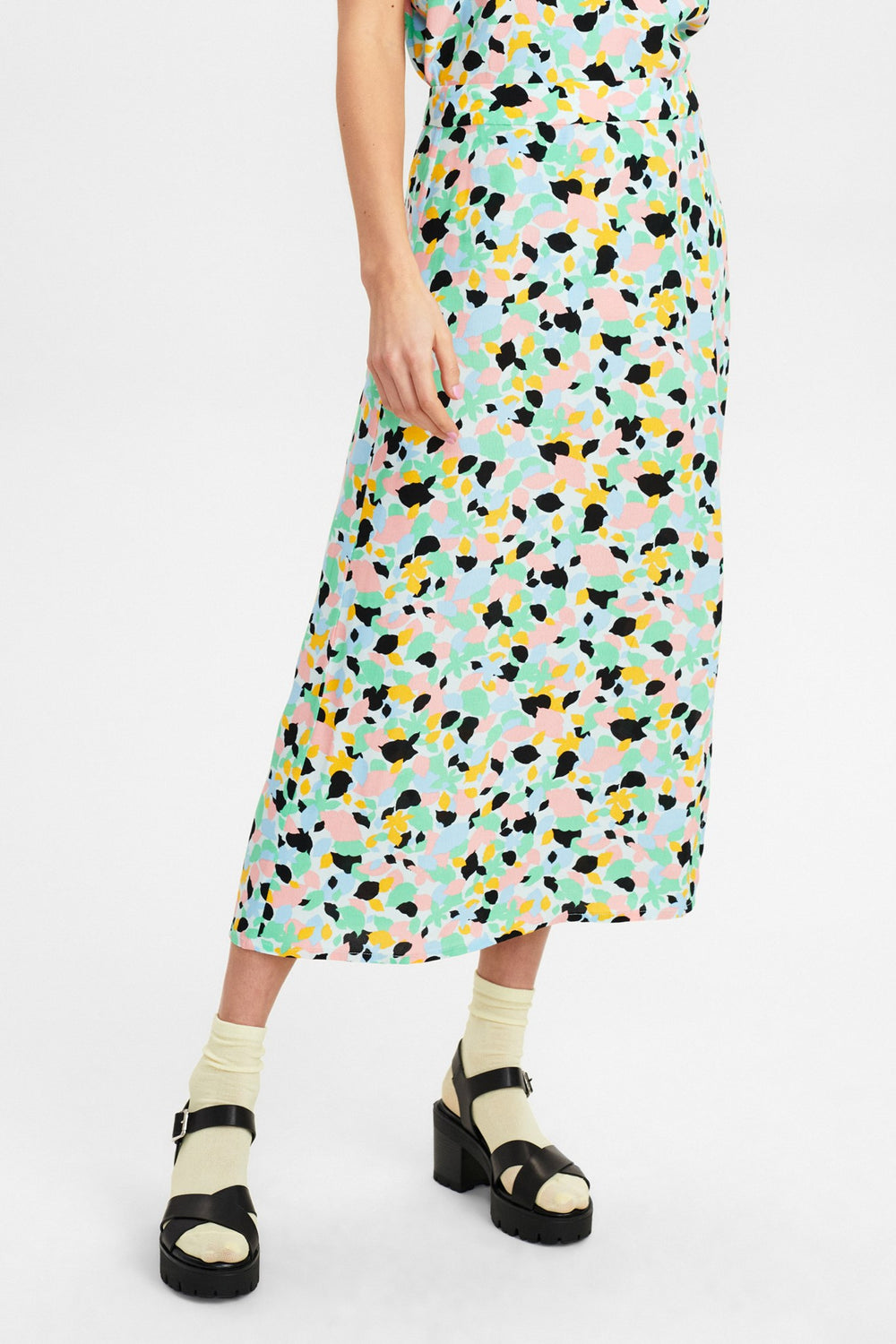 NUANSINE SKIRT - Blue Bell