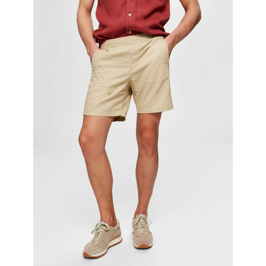 Safari linen shorts