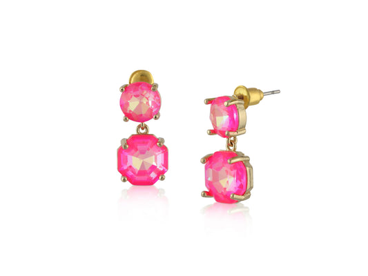 llona tiny Demi fine stud earrings - Pink or White