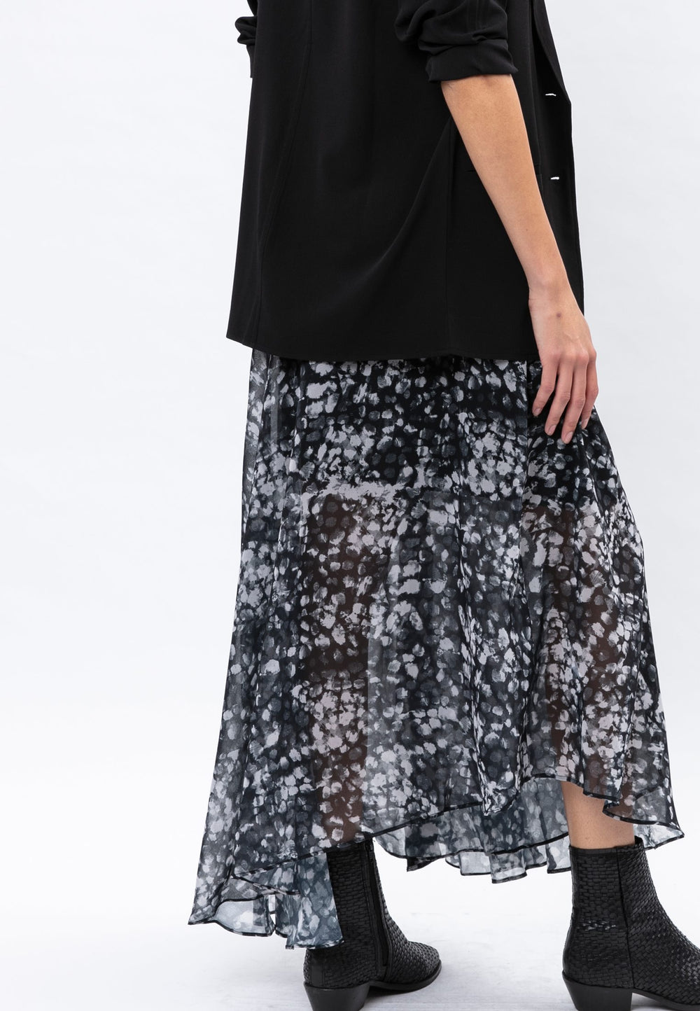 Spinel Still Print Skirt