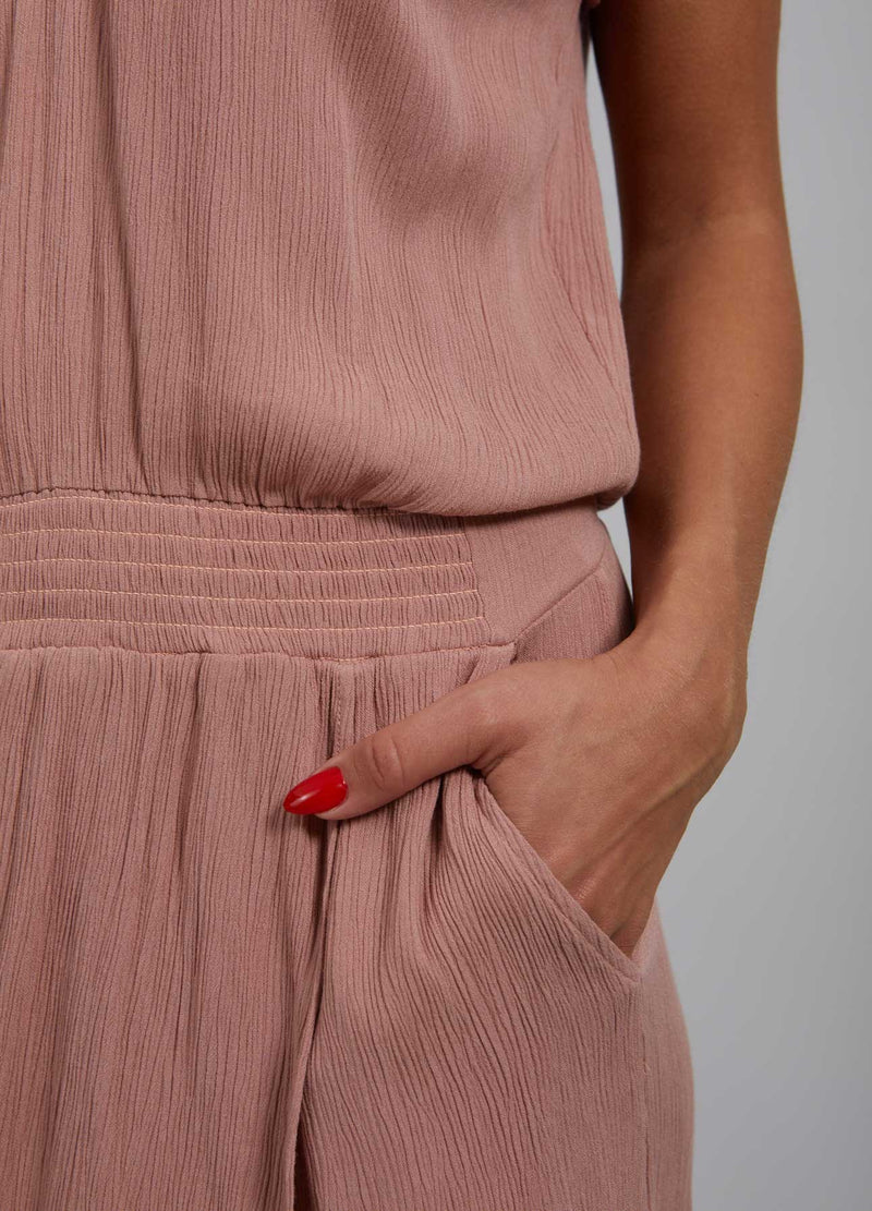 Dress With Faded Paisley Print