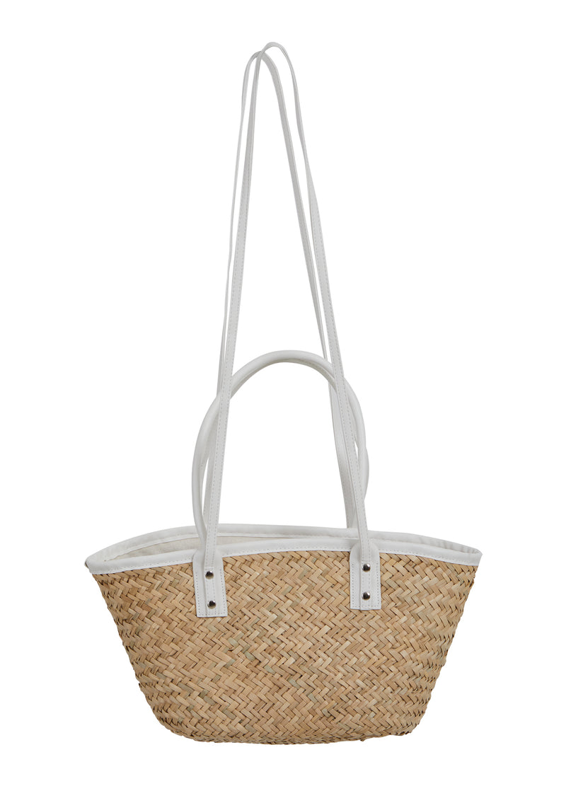 Straw hot sale beach basket