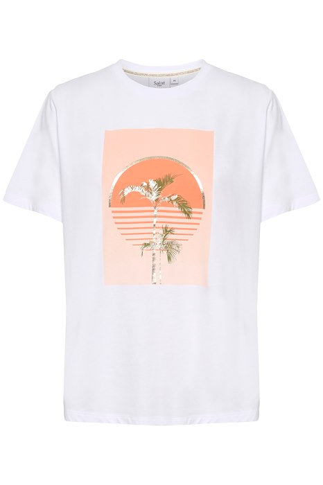 MaelaSZ T-Shirt - Bright White