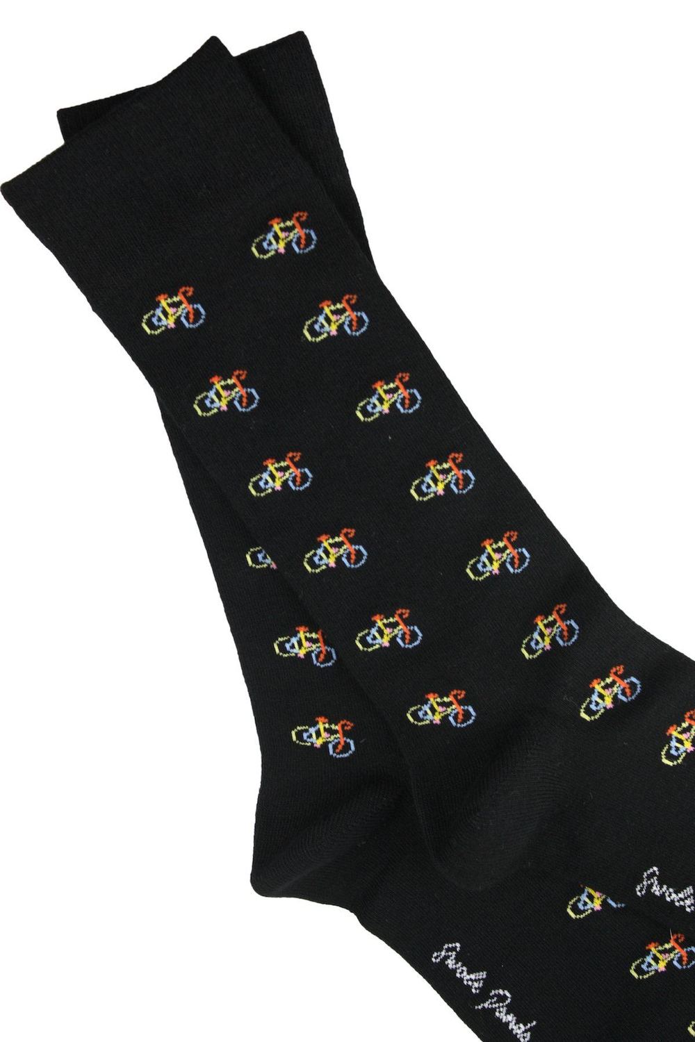 Black Bicycle Bamboo Socks