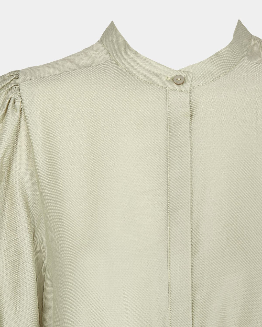 Tencel Mint Maxi LS Dress