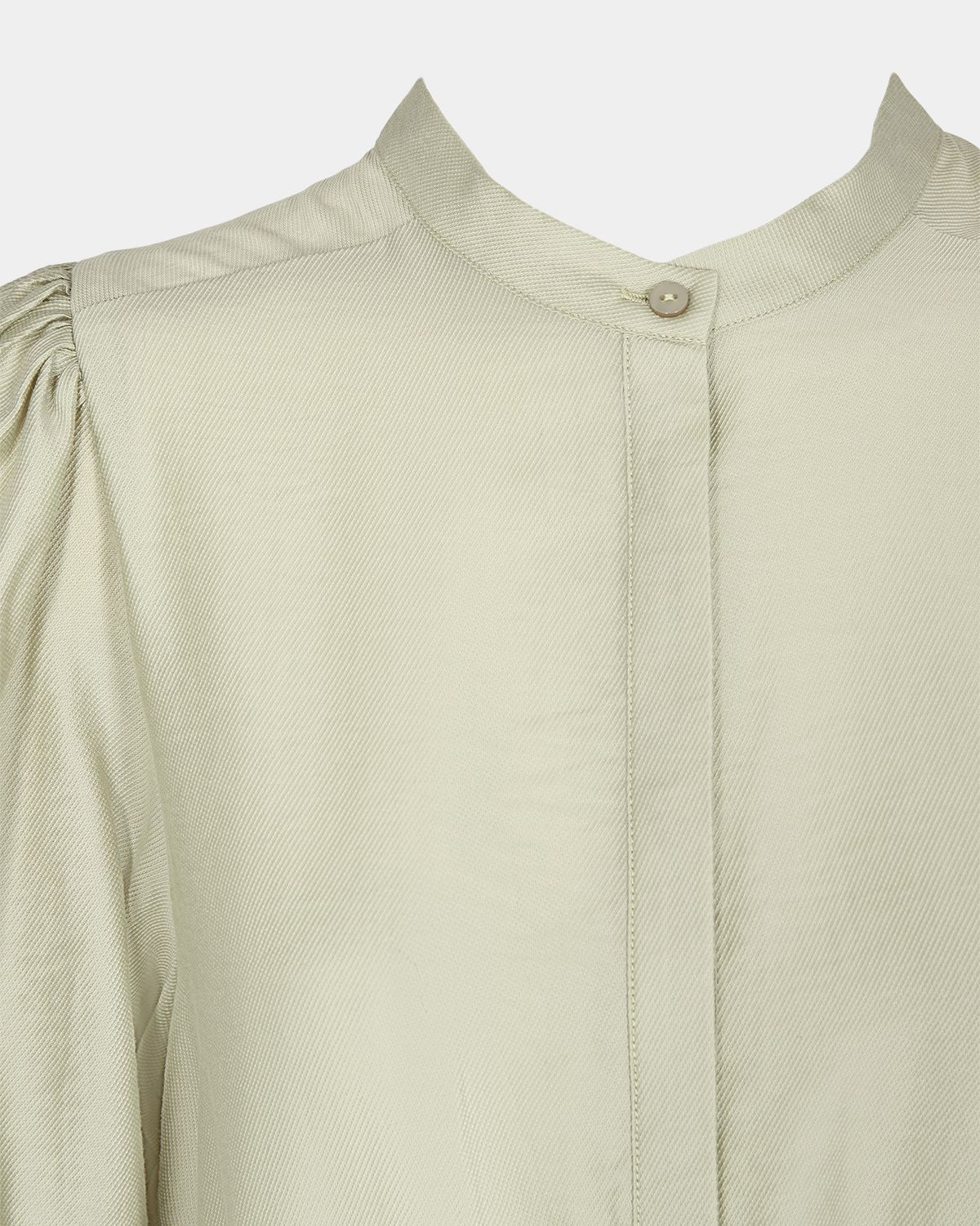 Tencel Mint Maxi LS Dress