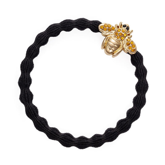 ByEloise Bling Bee Bangle Band - Black