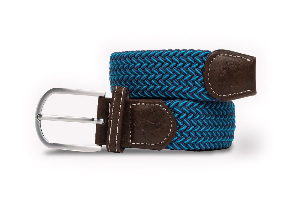 Recycled Woven Belt - Royal Blue/ Fine Weave