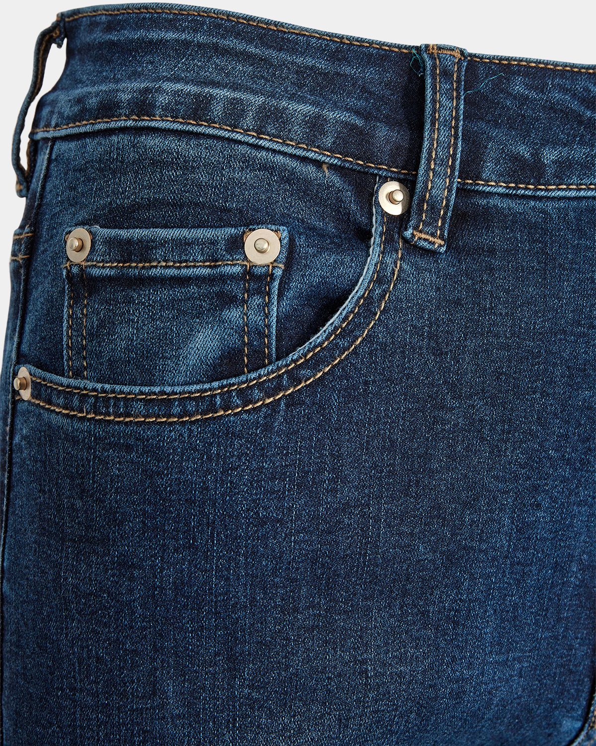 Dark Blue Denim Jeans