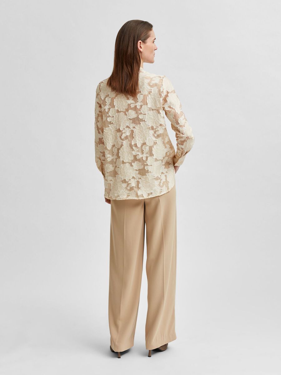 SLFTILDE NOMAD WIDE LEG TROUSERS