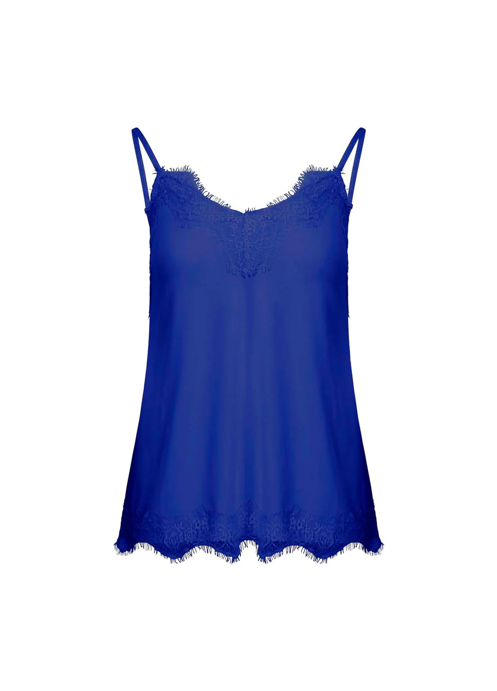 Rosie Lace Top - Cobalt Blue