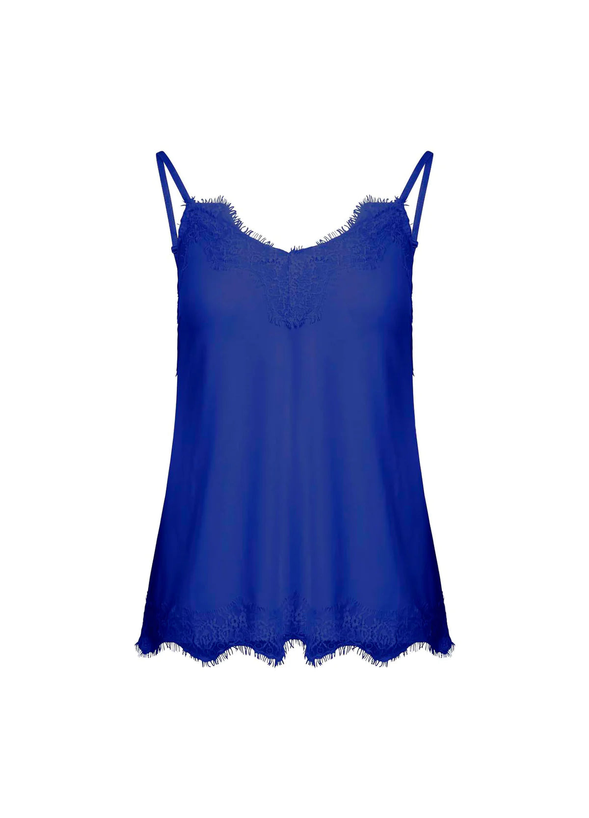 Rosie Lace Top - Cobalt Blue