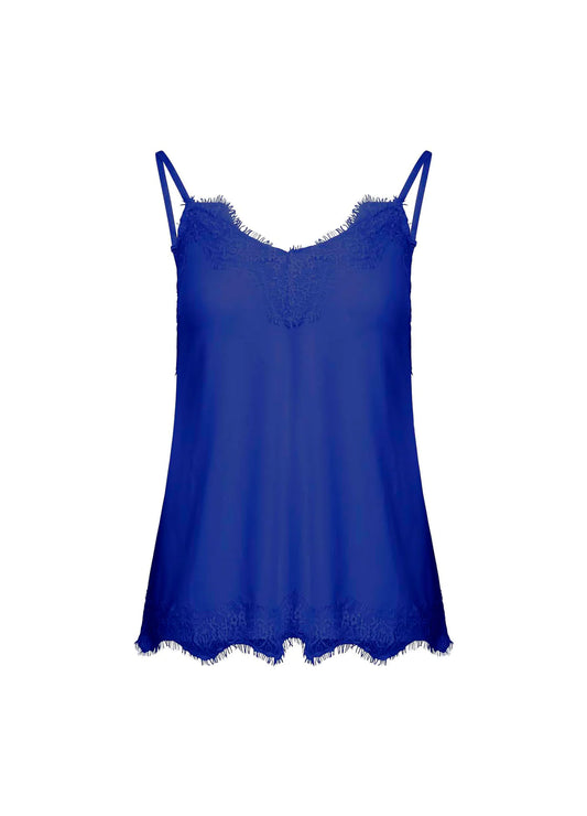 CC Heart Rosie Lace Top Cobalt Blue