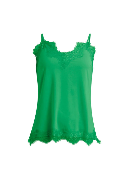 CC Heart Rosie Lace Top - Emerald Green