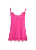 Rosie Lace Top - Hot Pink
