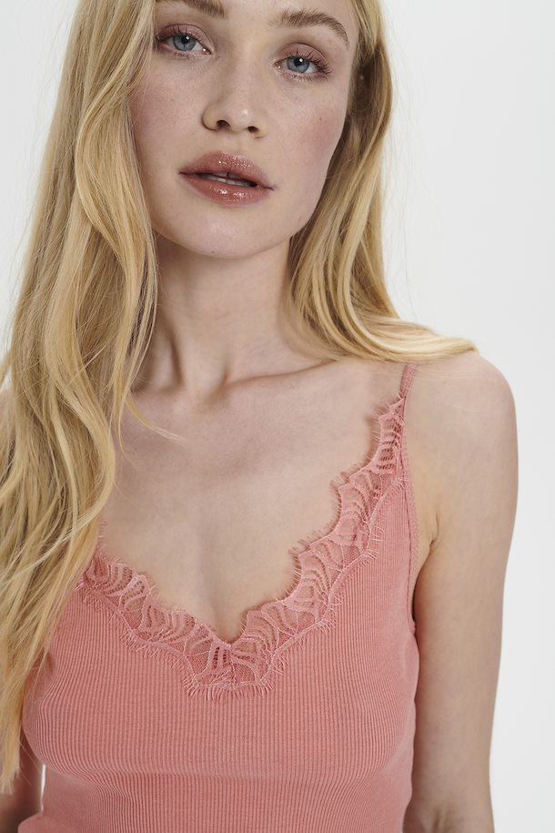 MayaSZ Strap Lace Top - Ash Rosie