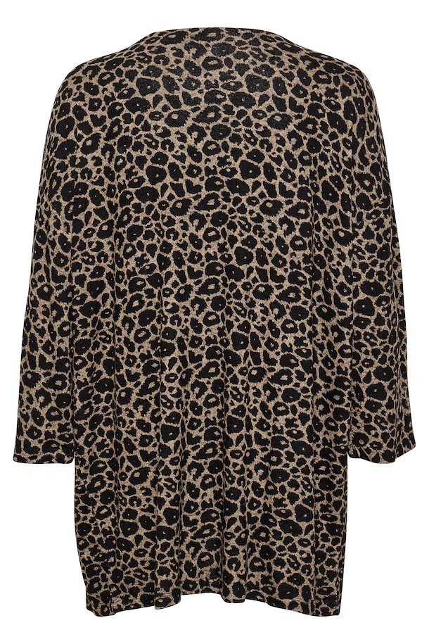 Karina Cardigan - Black Leopard