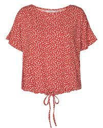 NUCARITA BLOUSE - Red Clay