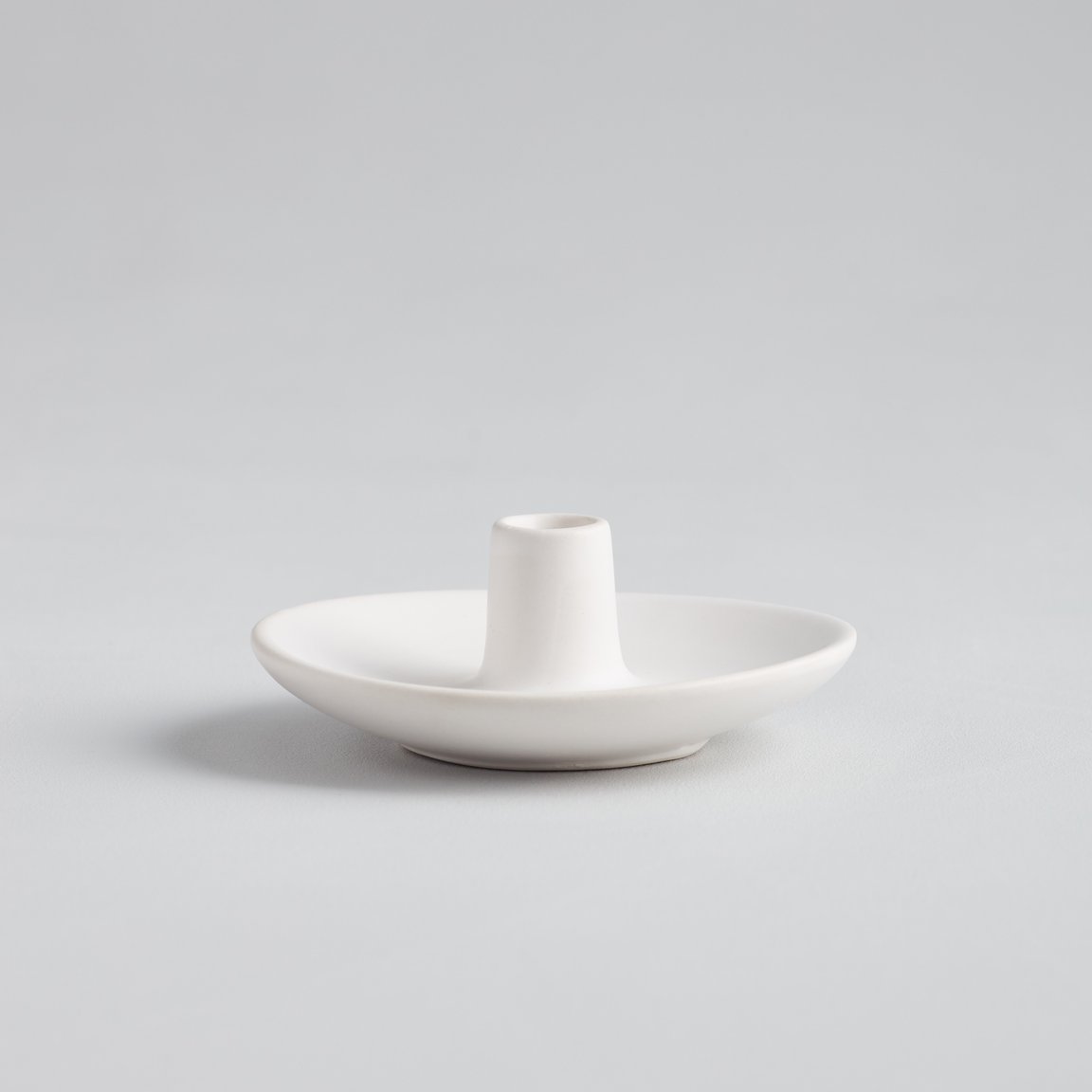 Matte White Mini Candle Holder