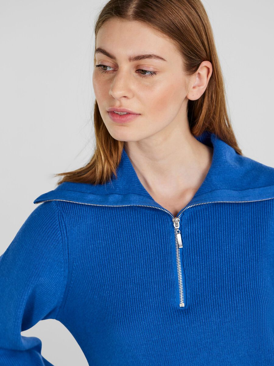 Yasdalma Knitted Pullover - Dazzling Blue