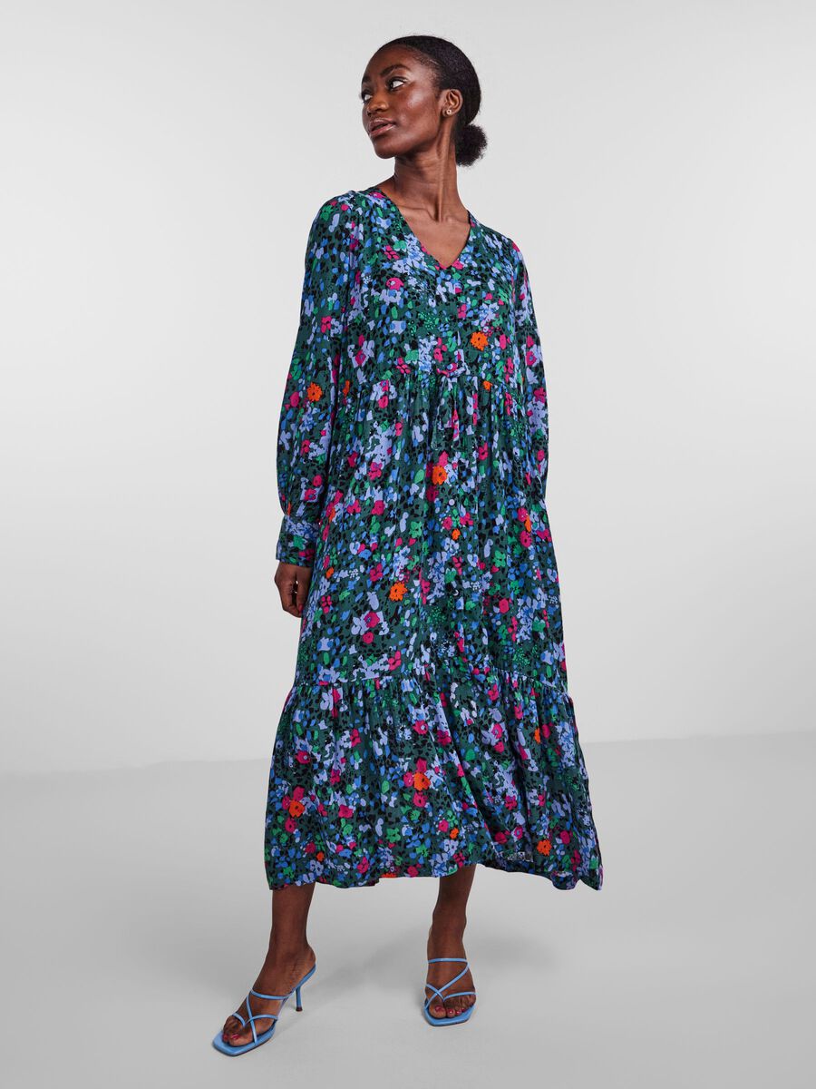 YASSANJA SHIRT DRESS - Trekking Green