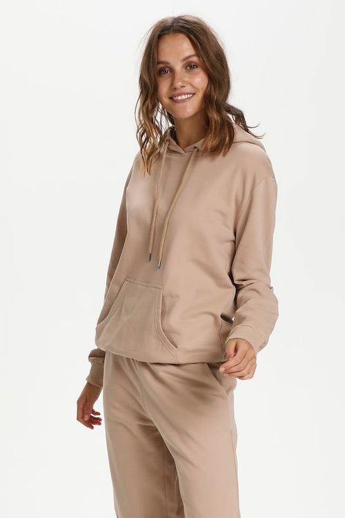 Beige Hoodie