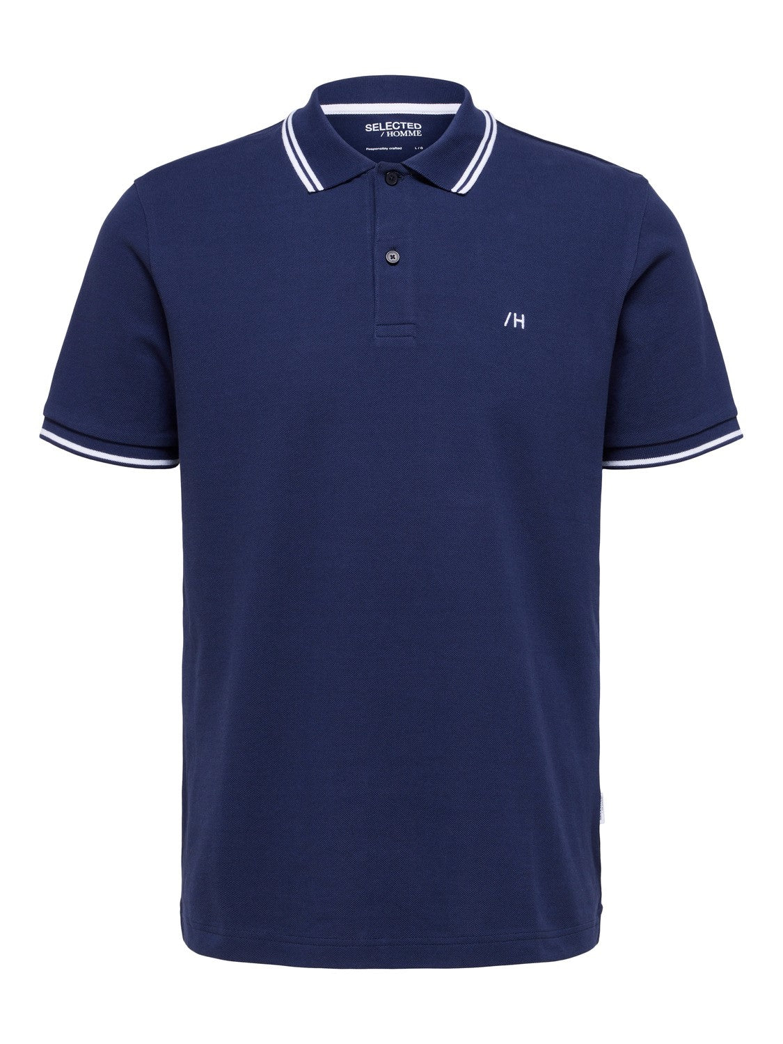 Dante sport polo shirt - NAVY BLAZER