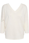 KilaSZ V-neck Pullover - White
