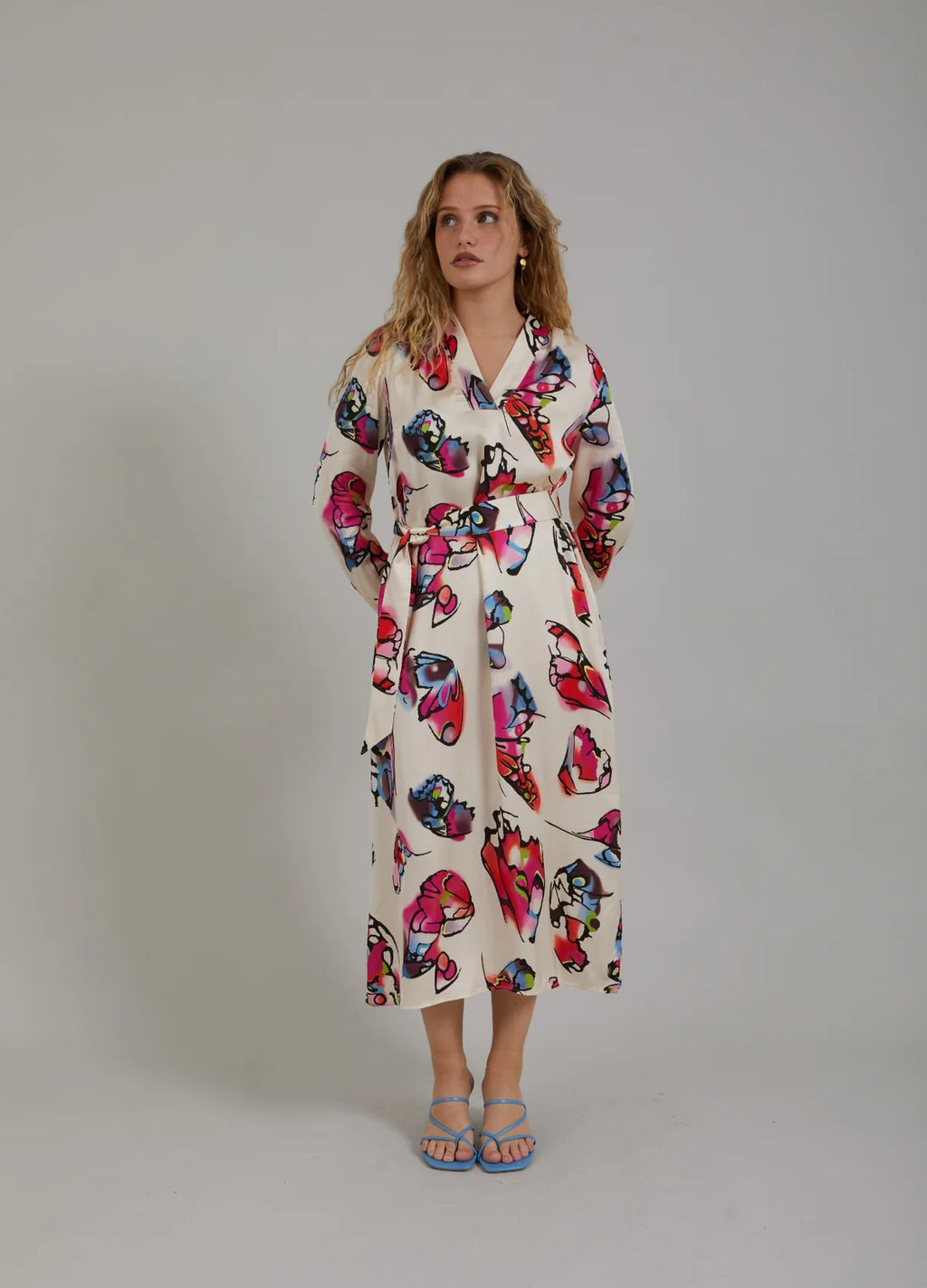 CC Dress with Butterfly Print