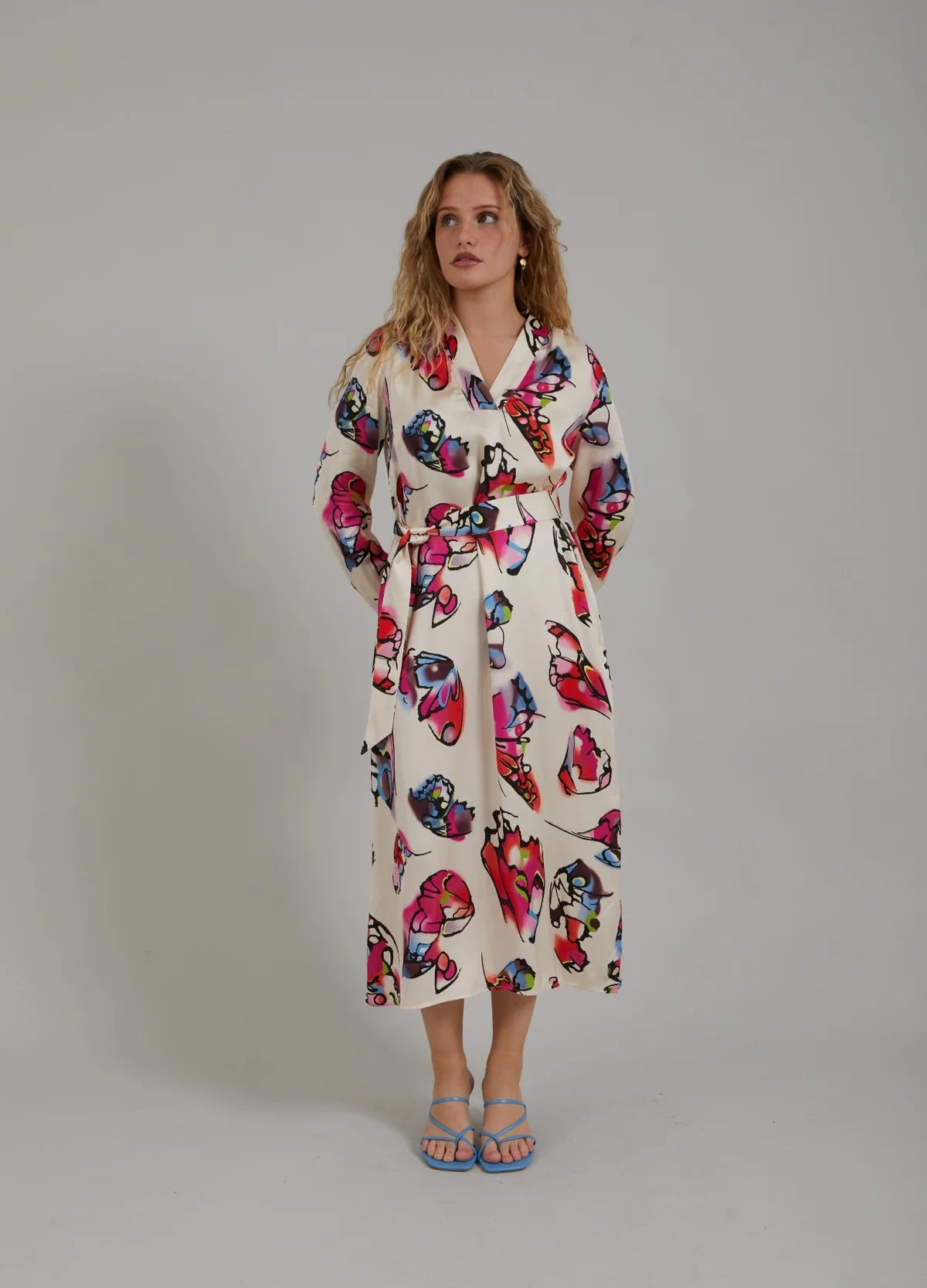 CC Dress with Butterfly Print