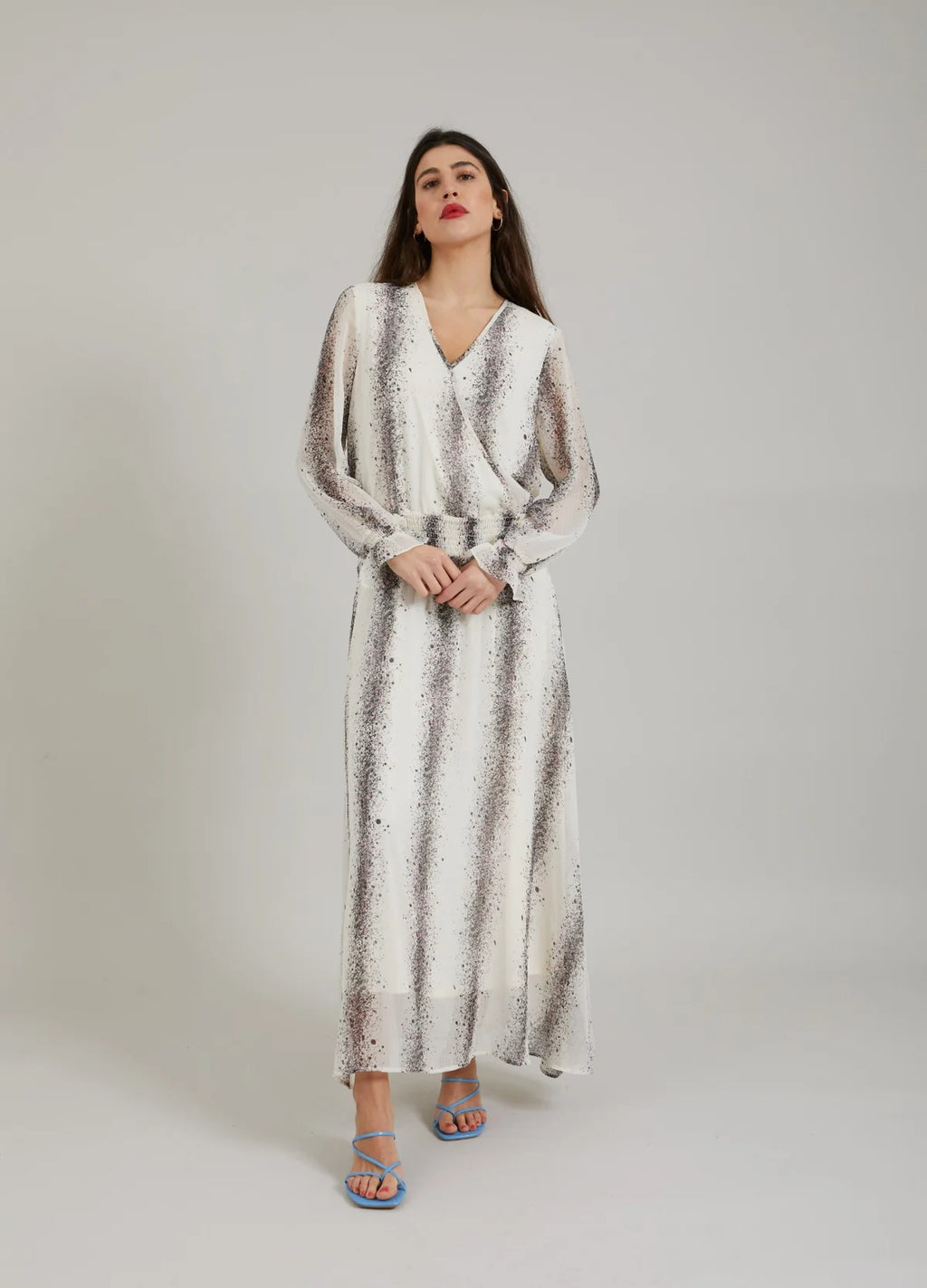 CC STRIPED SPLASH DRESS