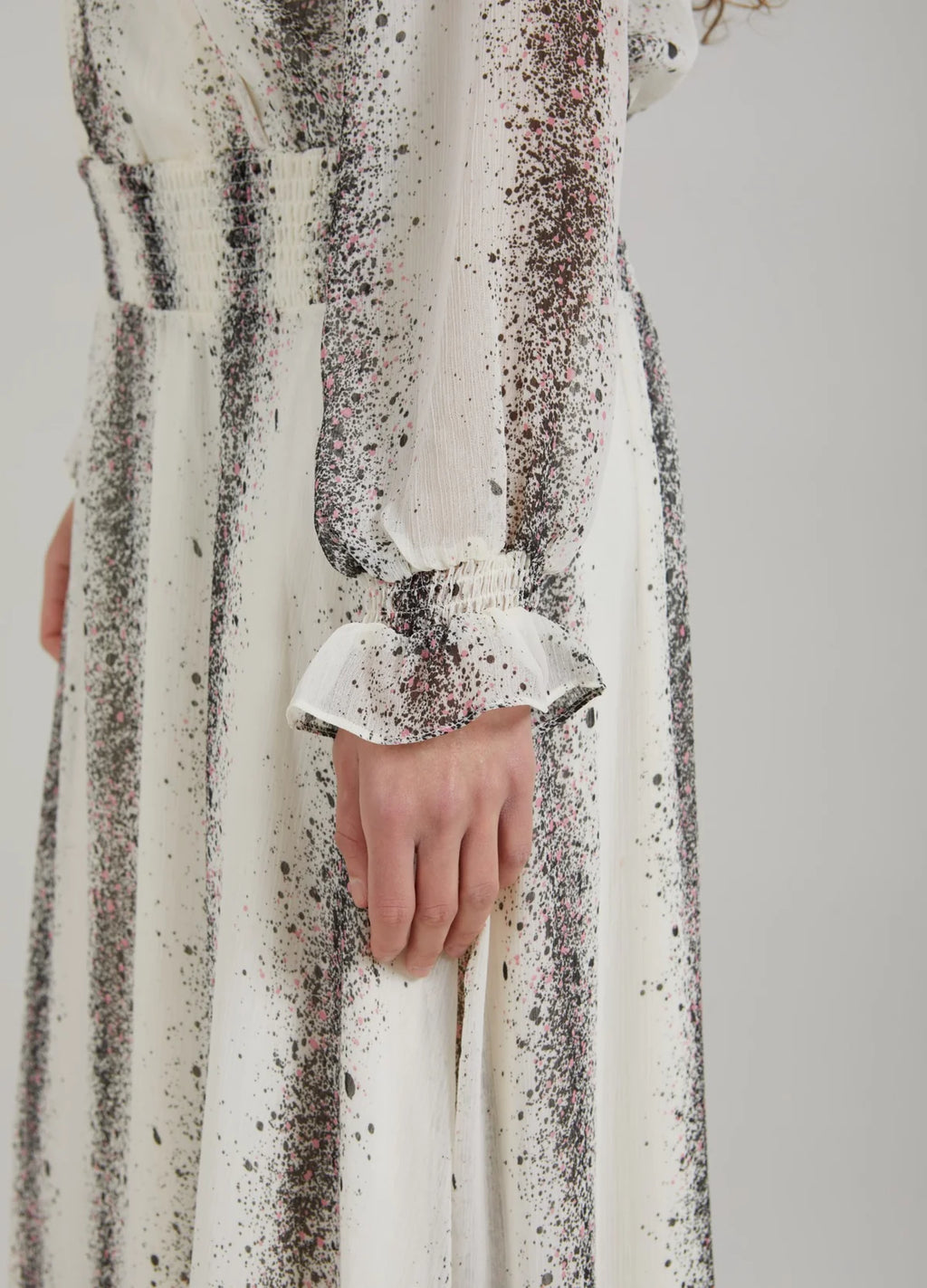 CC STRIPED SPLASH DRESS