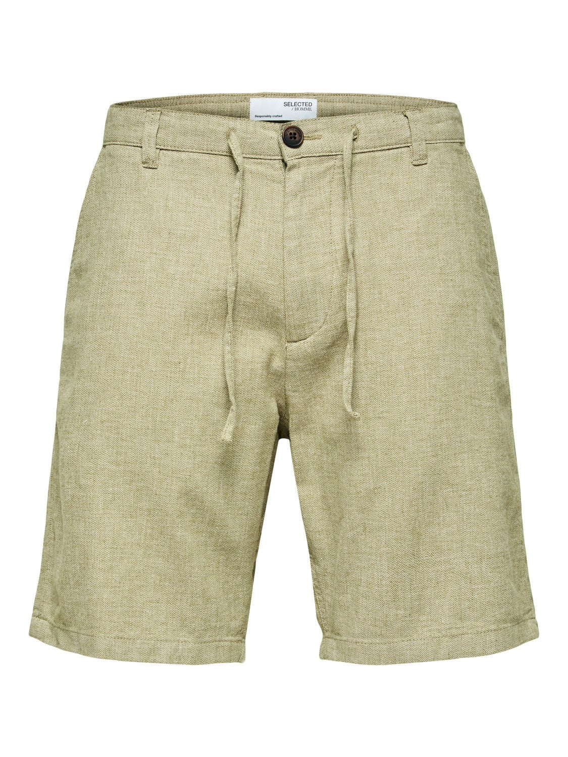 SLHREGULAR-BRODY LINEN SHORTS