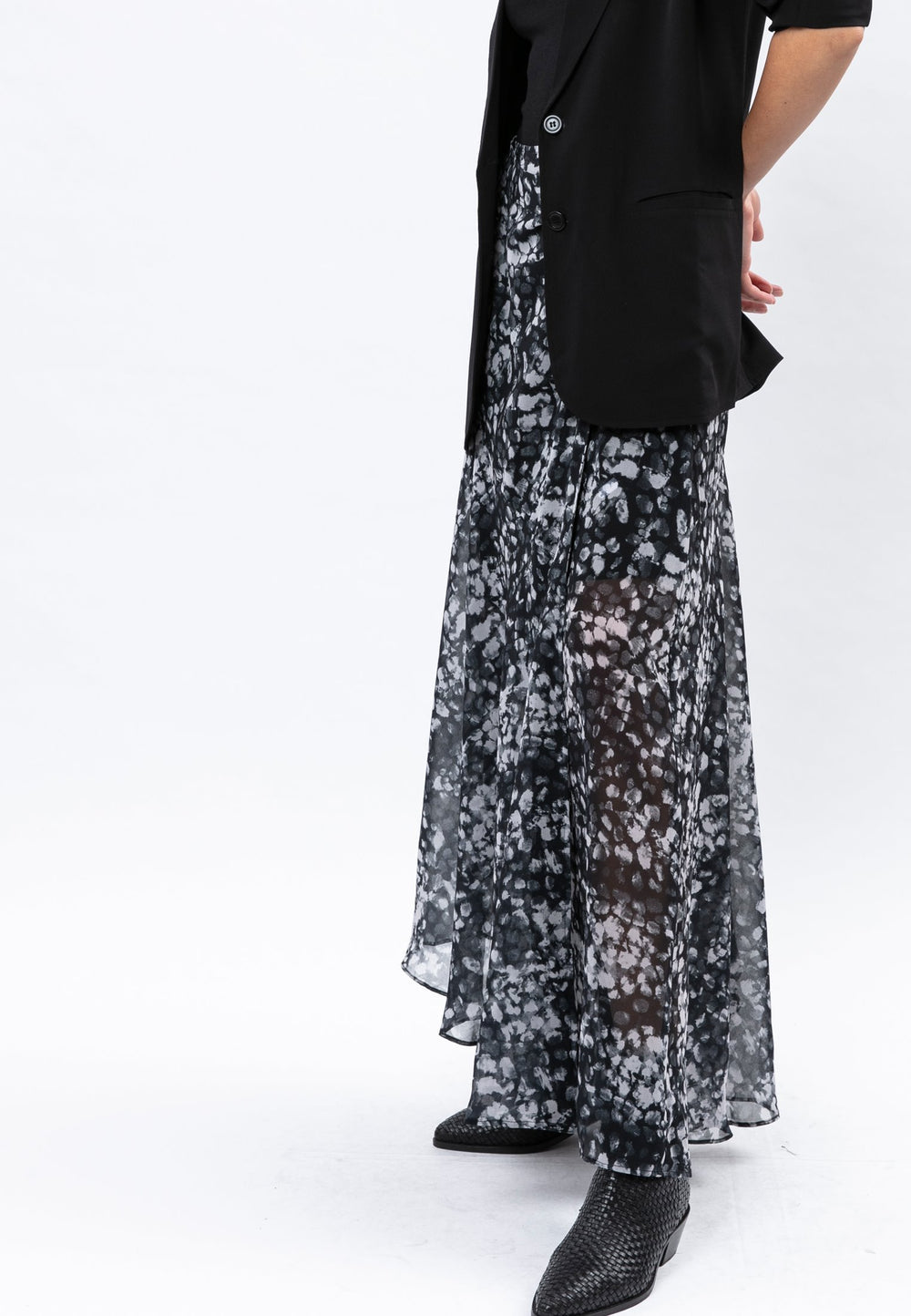 Spinel Still Print Skirt