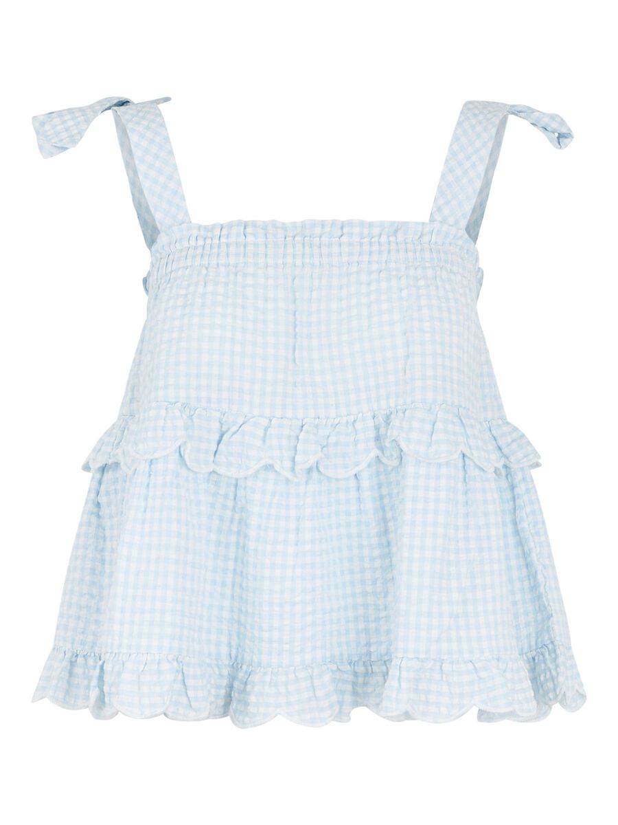 YASRUBY SLEEVELESS TOP - Skyway Blue