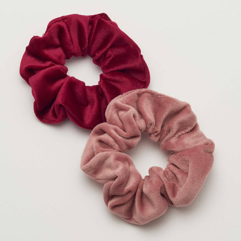 Set of 2 Velvet Scrunchies