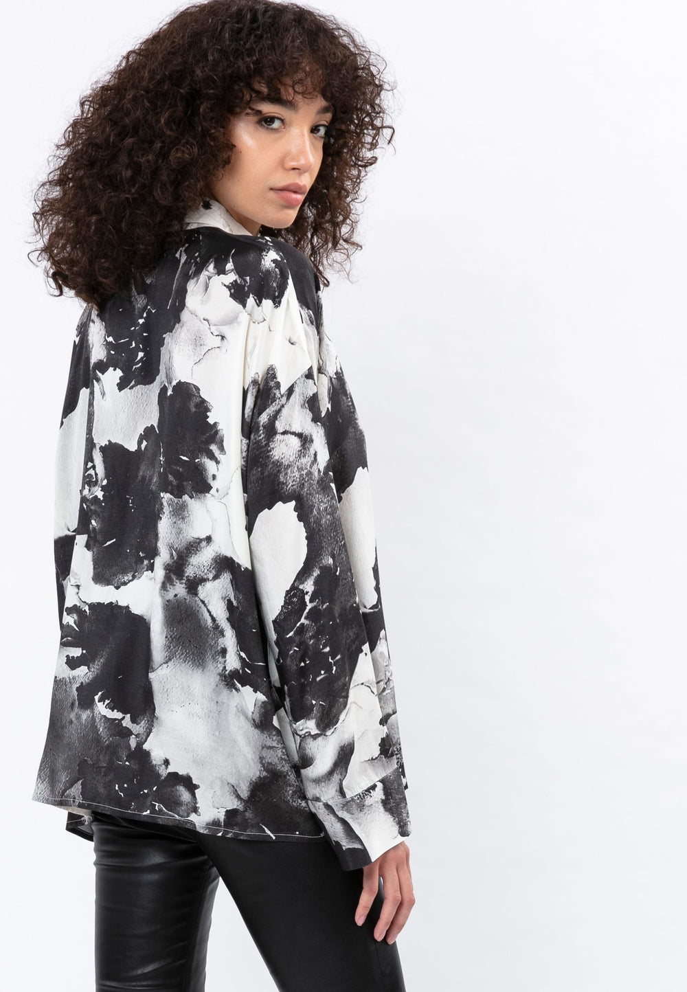 Jade Kaftan Printed Shirt