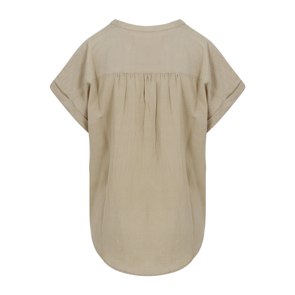 Linen Top - Warm Sand