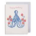 Octopus Birthday Card